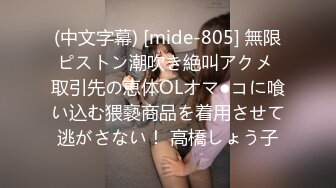 (中文字幕) [mide-805] 無限ピストン潮吹き絶叫アクメ 取引先の恵体OLオマ●コに喰い込む猥褻商品を着用させて逃がさない！ 高橋しょう子